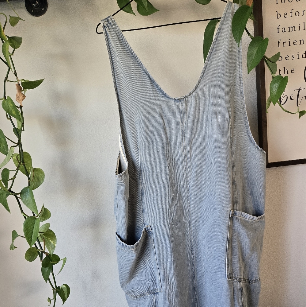 Tea N Rose Denim Jumper Dress